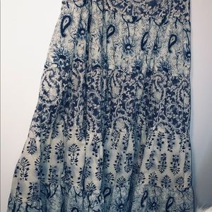 Lauren Jeans Floral Prairie Skirt